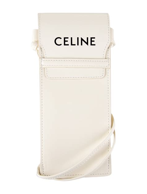 celine phone cover|Celine leather phone bag.